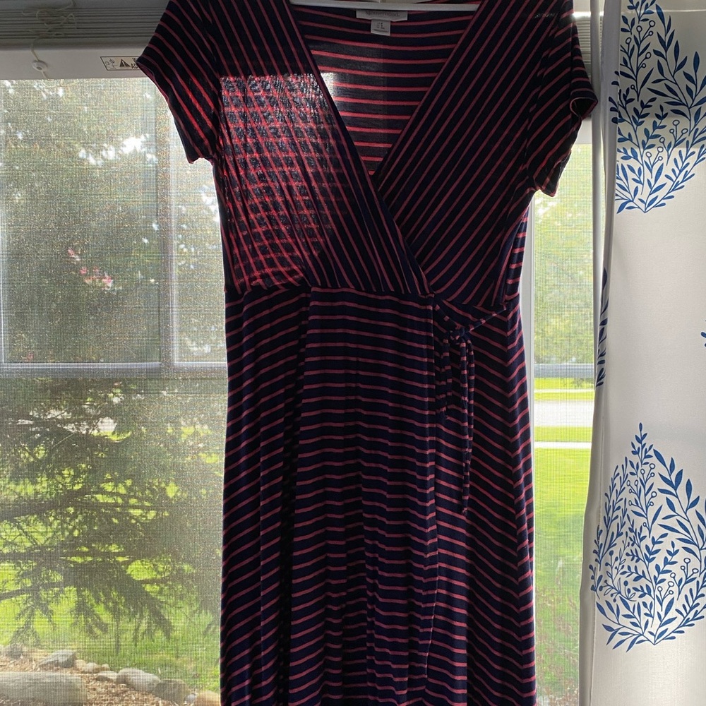 Motherhood Maternity Wrap Dress